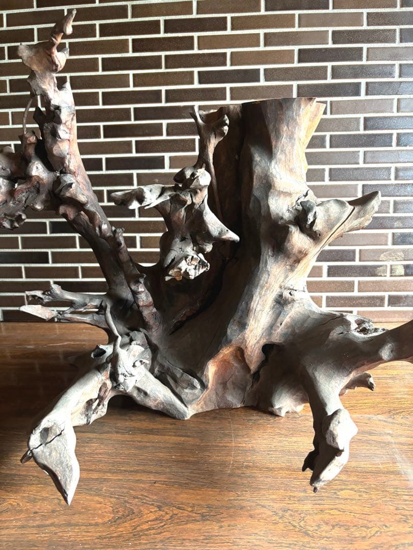 天然木の置物 オブジェ インテリア　貴重品