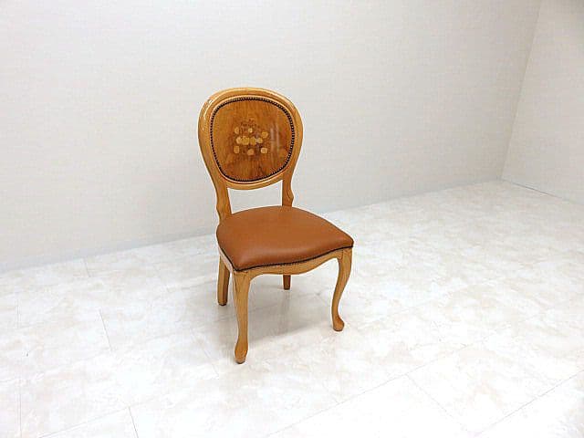 ア*カ様 イタリア クラシックスタイル 象嵌細工チェア　サイドチェア/ダイニング
