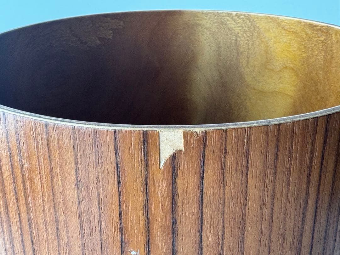 ヴィンテージ サイトーウッド SAITO WOOD 木製ごみ箱2個セット