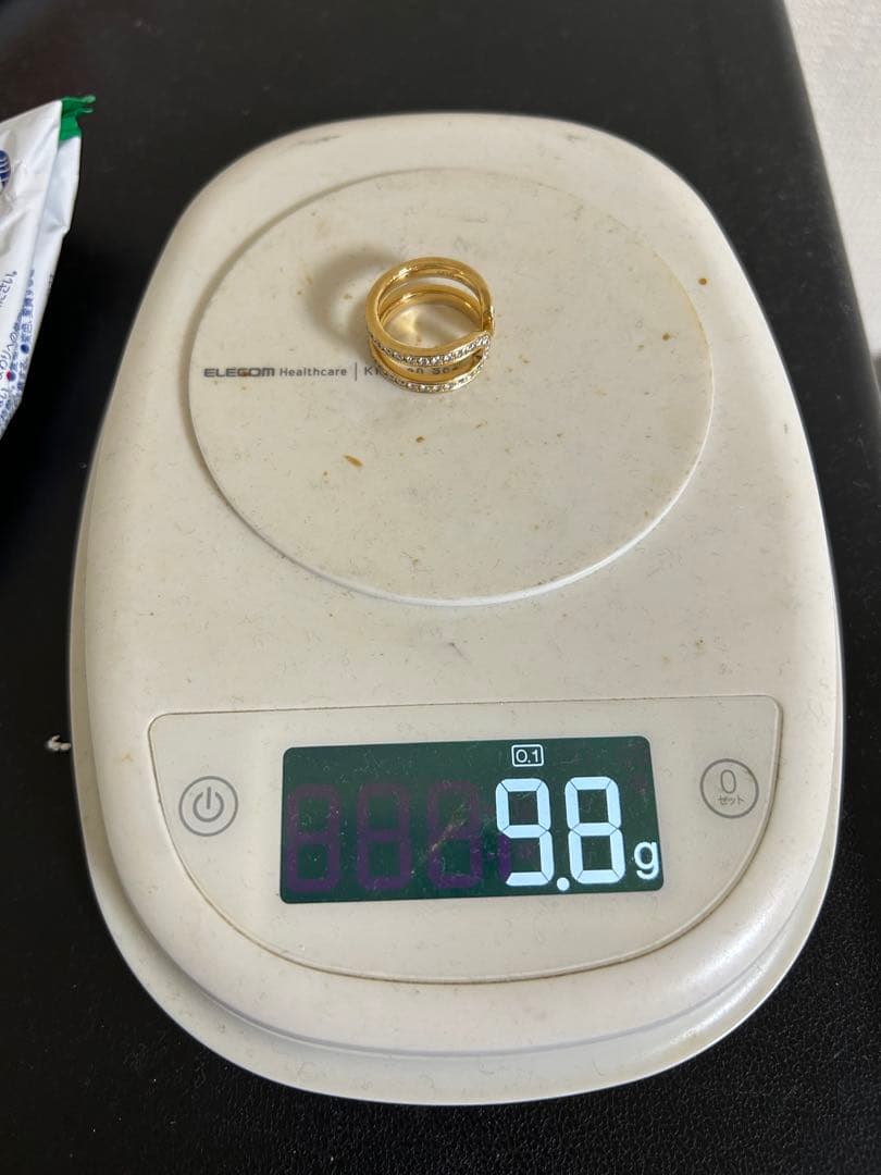 k18 ダイヤ　リング