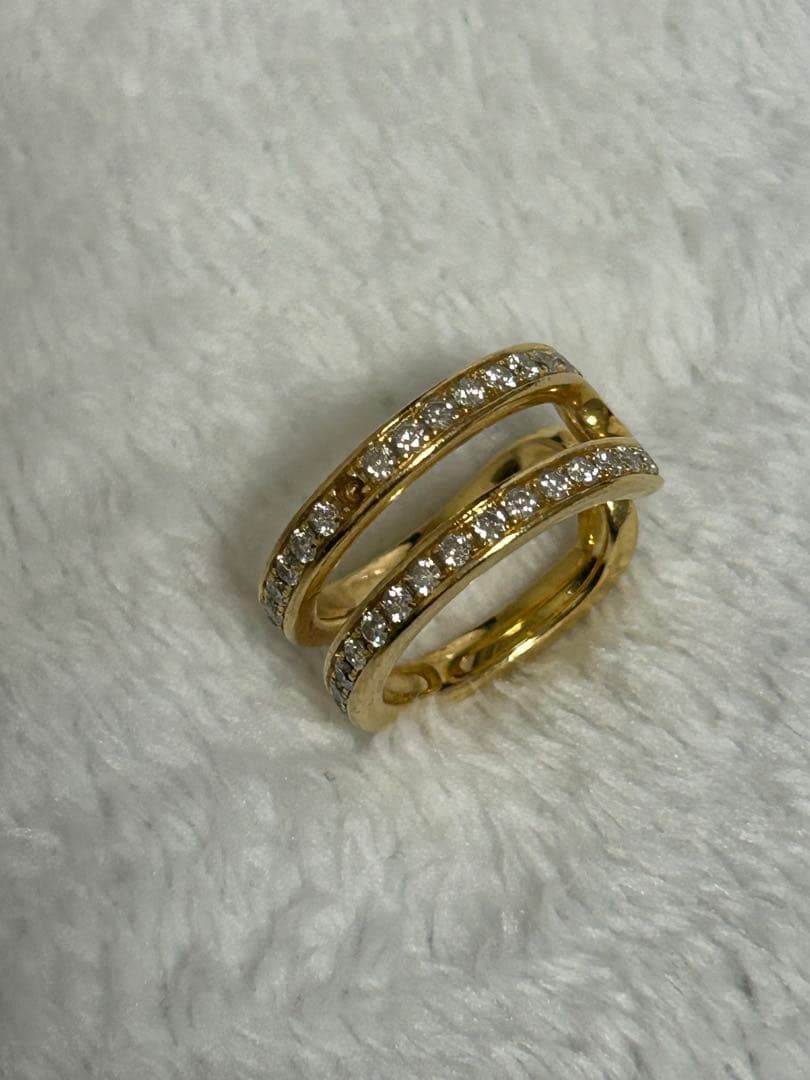 k18 ダイヤ　リング