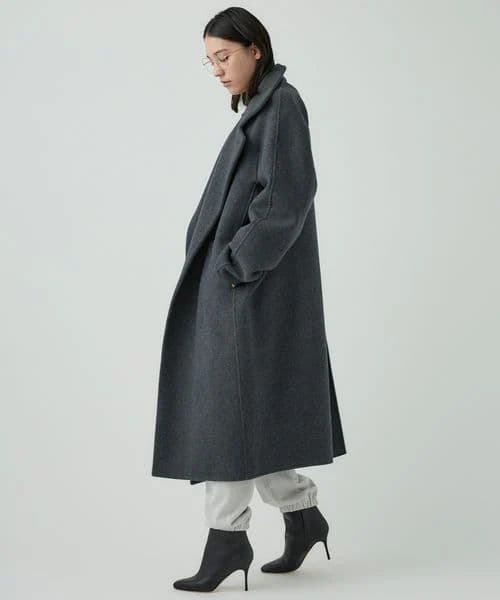 大特価‼　スーペリアランロングコート　チャコールグレー