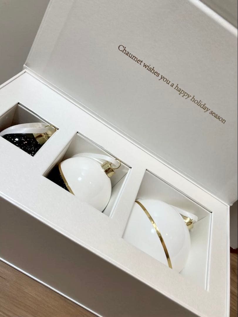 CHAUMETショーメ オーナメント3個セット