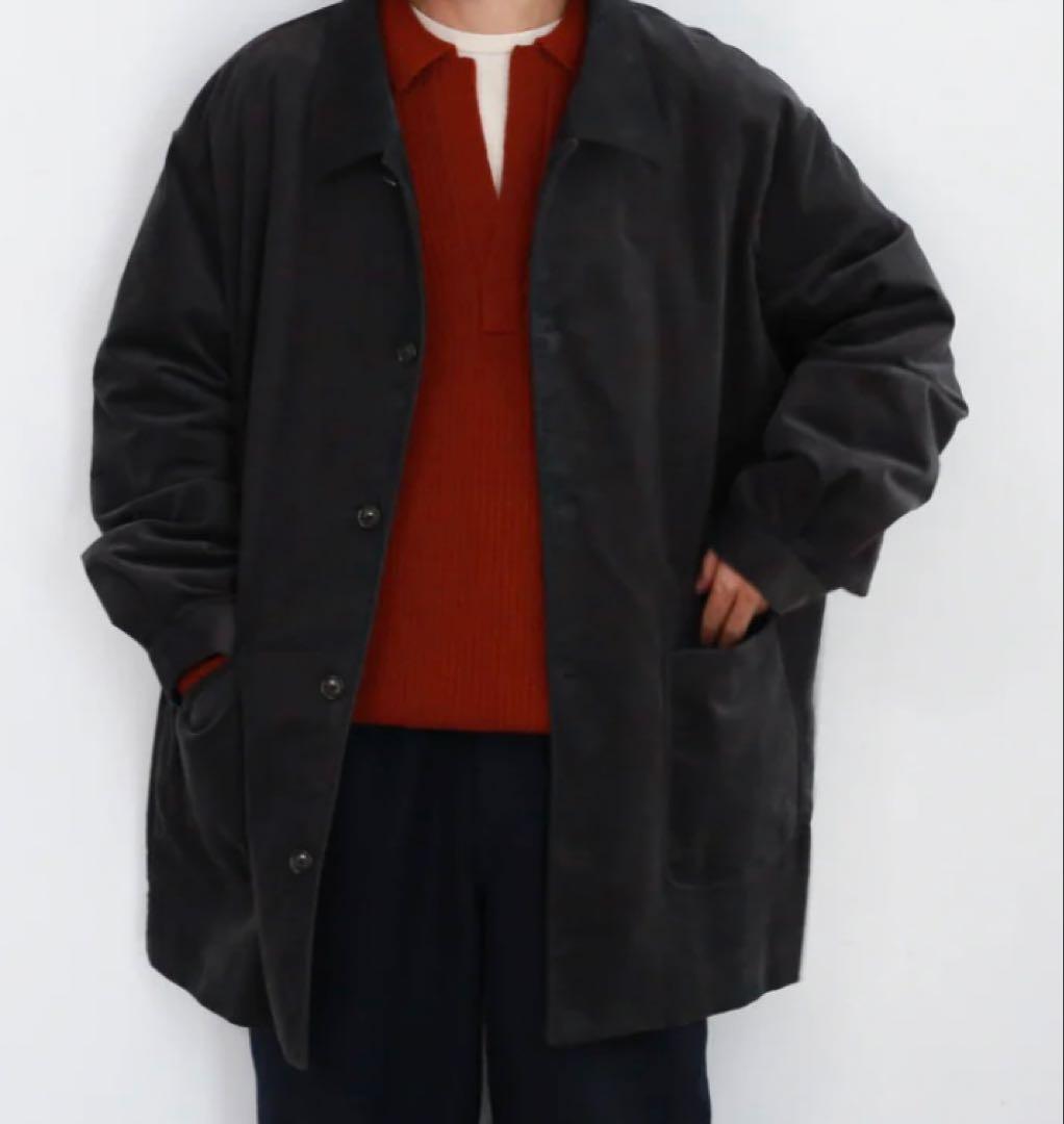 soe moleskin car coat ソーイ　24aw