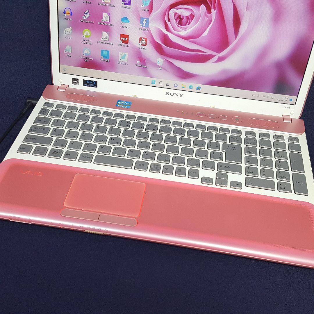 SONY-VAIO/Core-i5/メモリ8G/新品SSD512G/オフィス