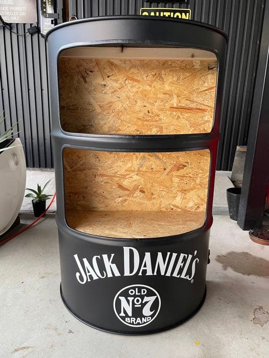 ハーフ2段オープンラック(LED付き)