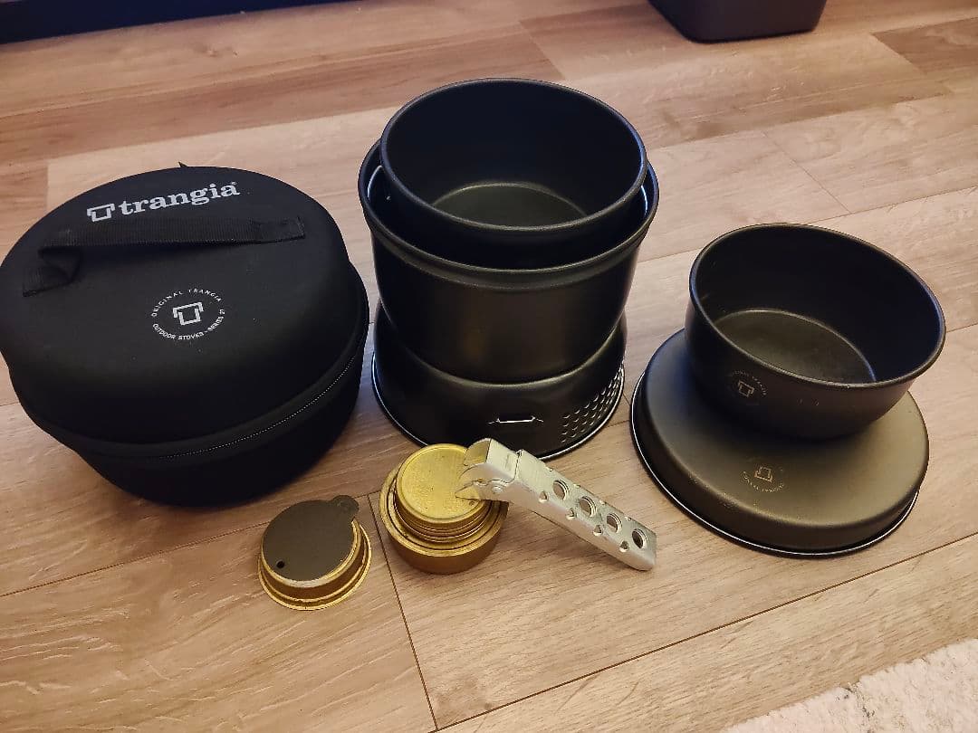 Trangia クッカーセット ハードケース付き