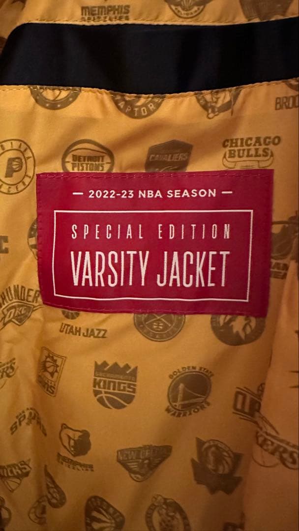 【限定品/新品未使用】NBA VARSITY JACKET ジャケット
