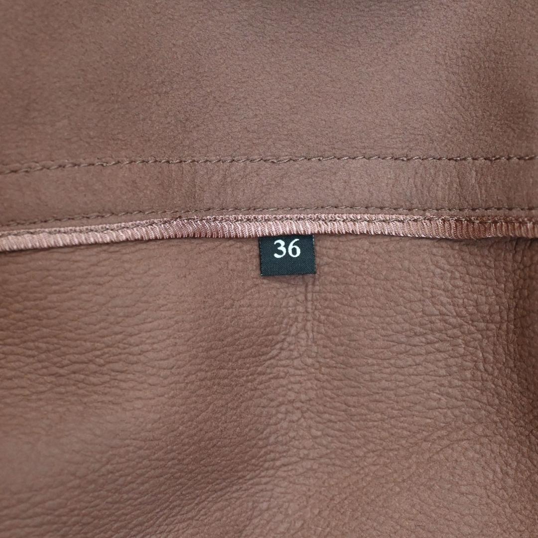 ■ 47094★年 LOEWE ロエベ レザージャケット 36 コート