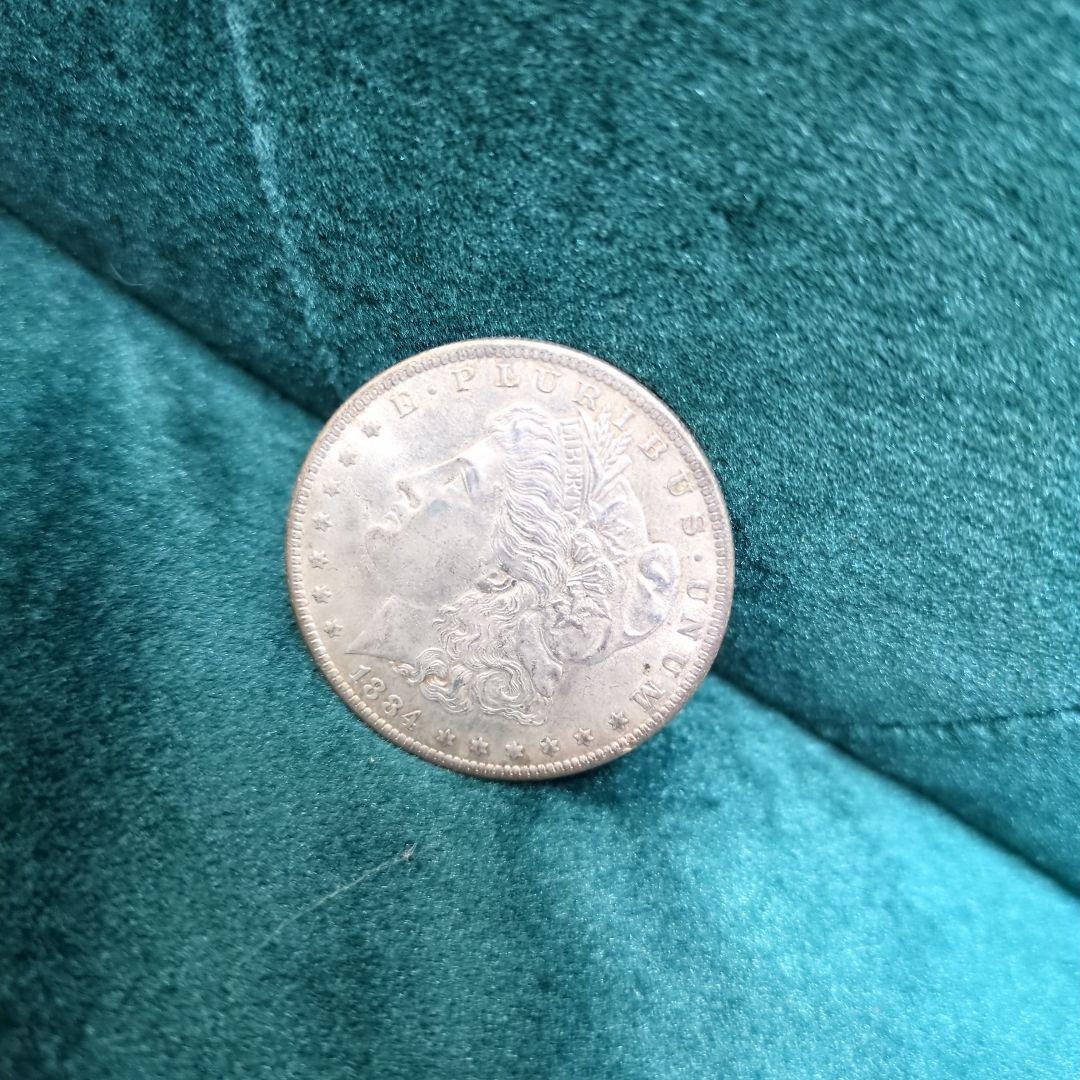 【モルガン ダラー】1884年　アメリカ　銀貨