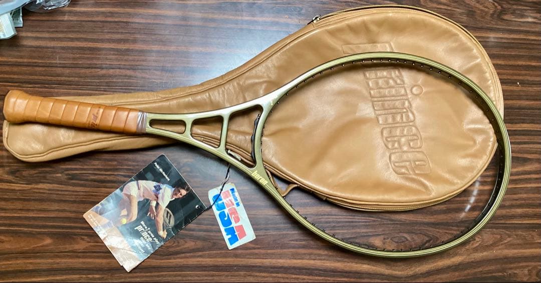 【希少】The Prince Boronテニスラケット ゴールド ケース付き