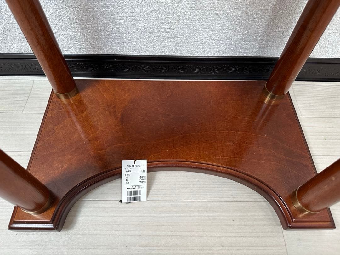 展示品 イトキン社 マーブルトップテーブル 大理石 サイドテーブル ※i1※