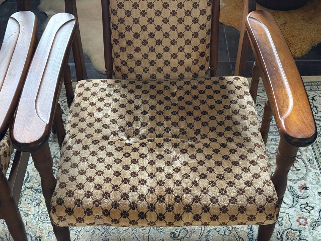 希少　ジャパニーズビンテージ　ヴィンテージ　アームチェア　洋風　nZ