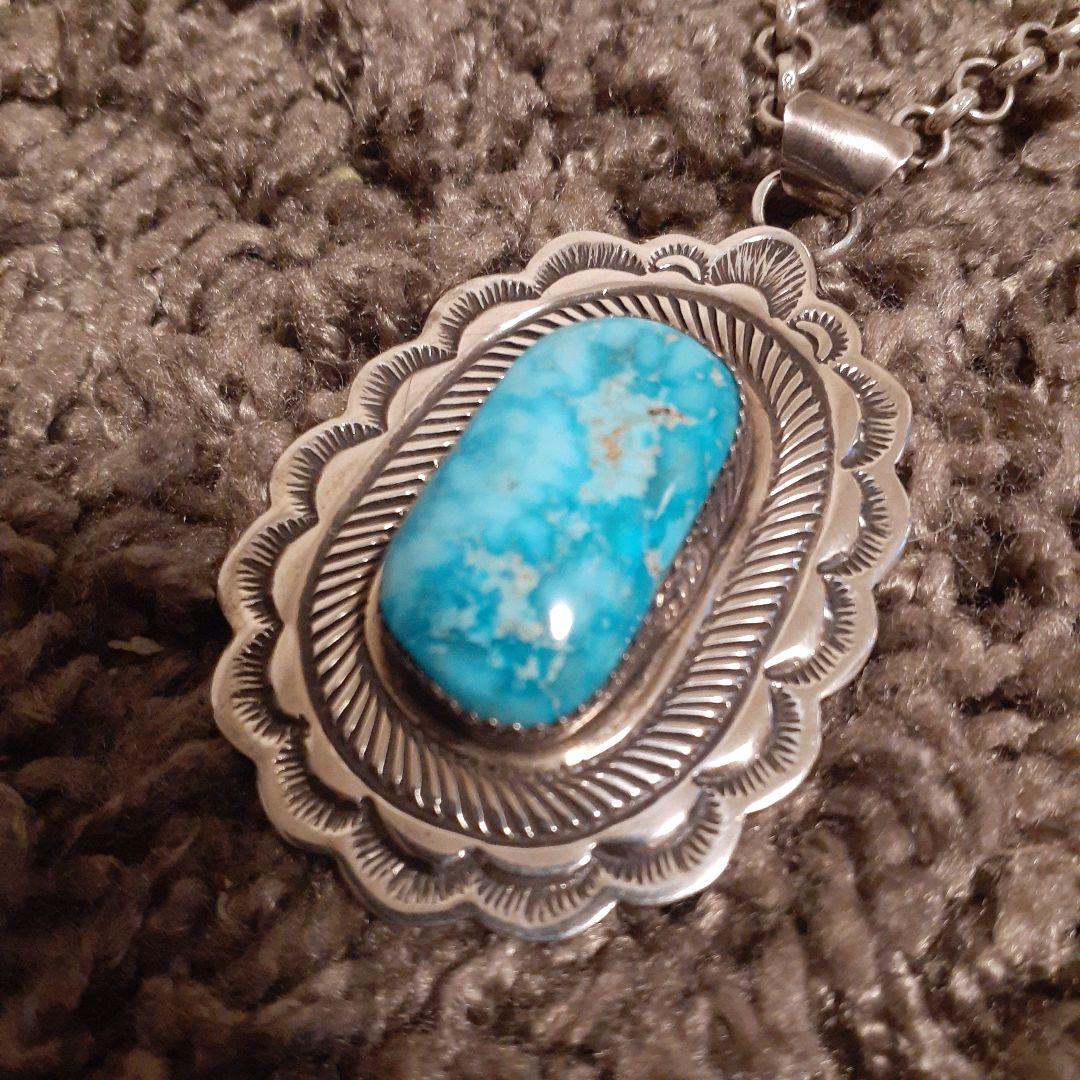 ◆リック マルチネス ターコイズペンダントトップ◆