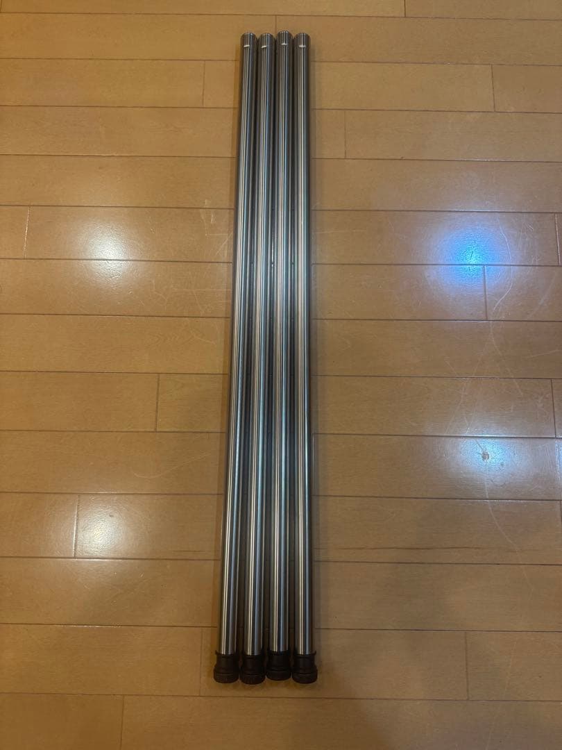 美品入手困難スノーピーク　IGTアイアングリルテーブル用脚830mm 4本　中古