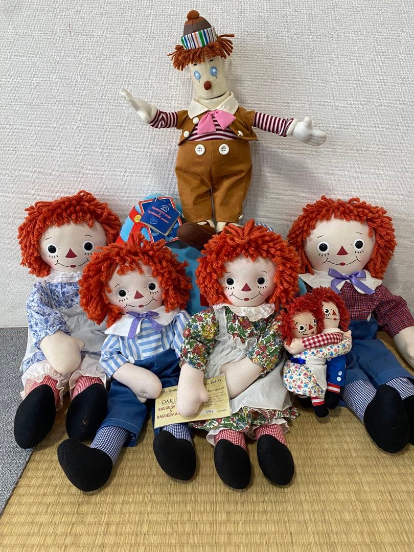 ラガディ&アン　ぬいぐるみまとめ売り