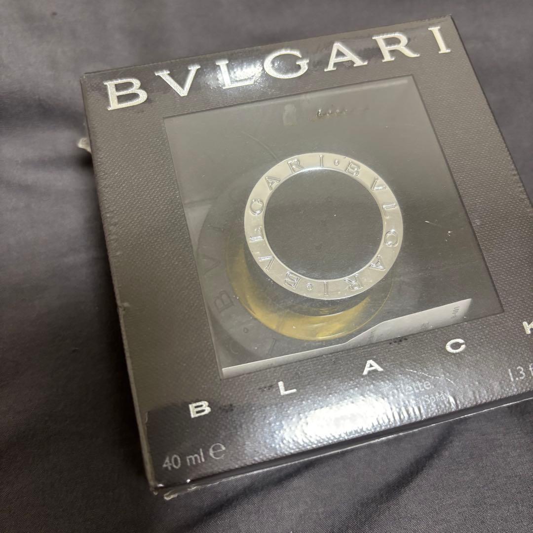 【新品未開封】ブルガリ　ブラック　オードトワレ　40ml　香水　イタリア製