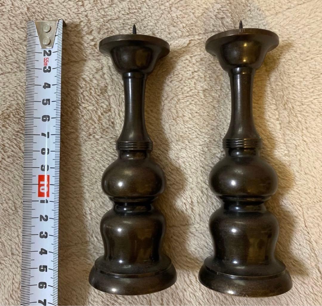 仏壇　仏具　ろうそく立て