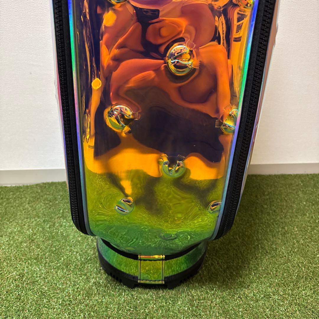 非売品 新品 HONMA ホンマ キャディバッグ オーロラ ホログラム クリアー