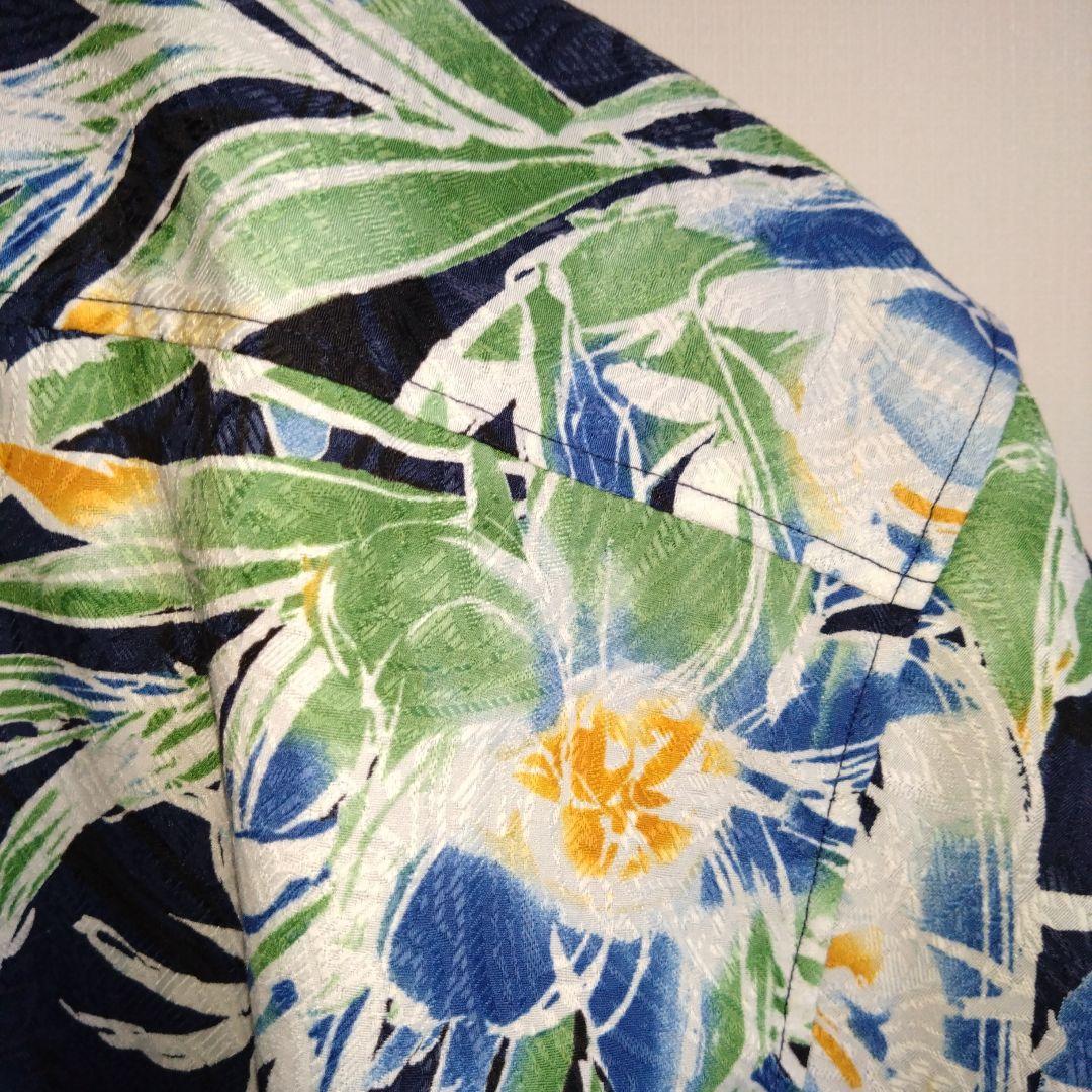 **K**men's MAJUN ノーアイロン かりゆしウェアLLサイズ