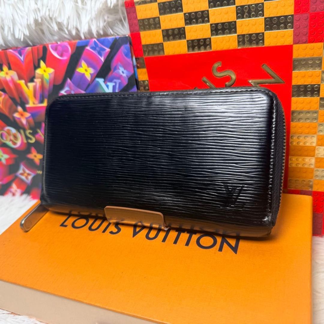 【セール！】 ルイヴィトン 長財布 エピ ラウンドファスナー ジッピーウォレット
