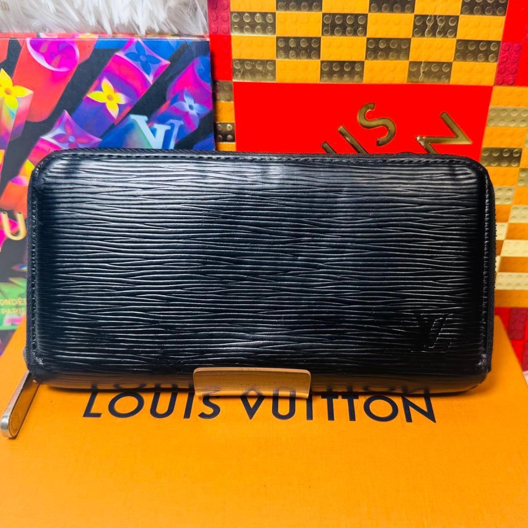 【セール！】 ルイヴィトン 長財布 エピ ラウンドファスナー ジッピーウォレット