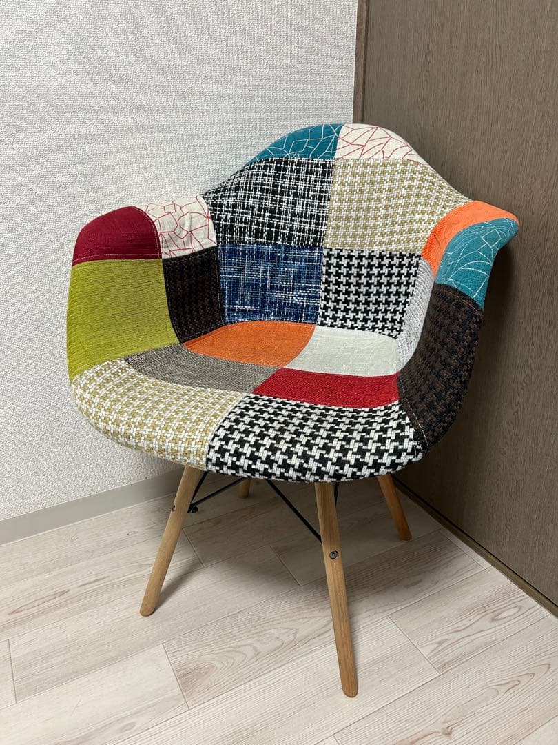【28日終日価格】イームズチェア パッチワーク DAW Eames