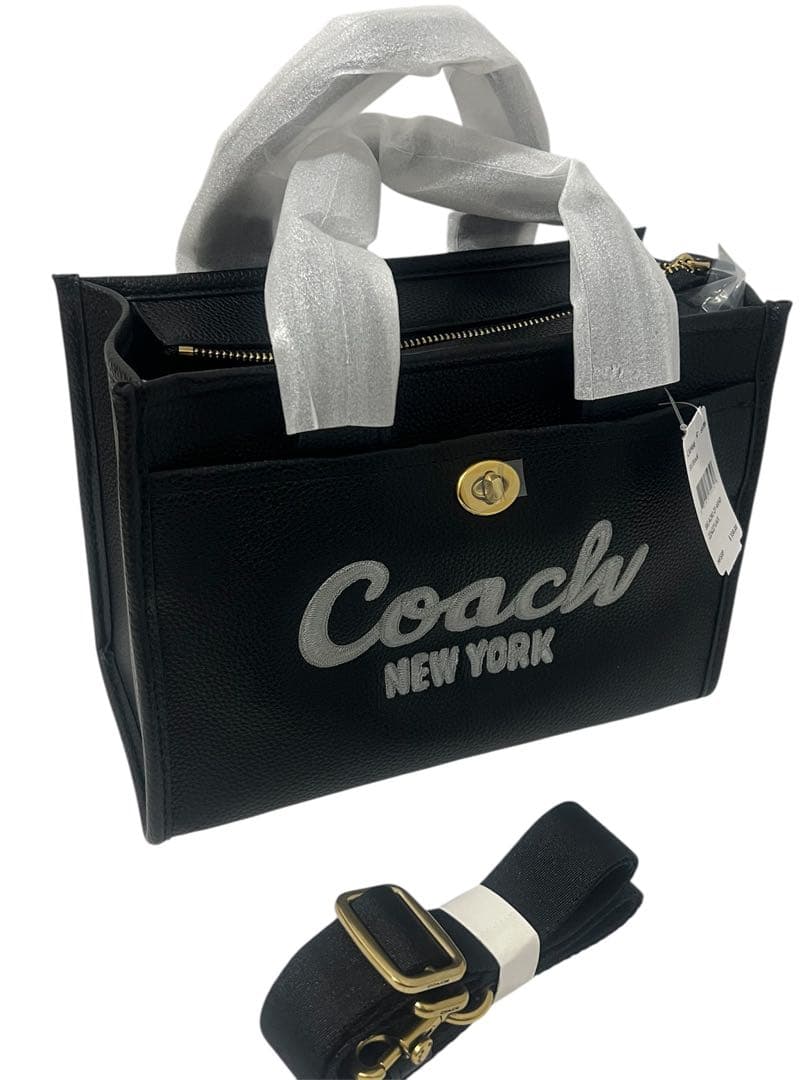 【極美品】COACH コーチ カーゴ トート 26 2WAY CP164 黒