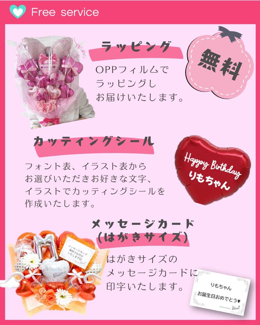 【やま プロフ必読様】5/16茨城 バルーンブーケ 花束 誕生日 生誕祭