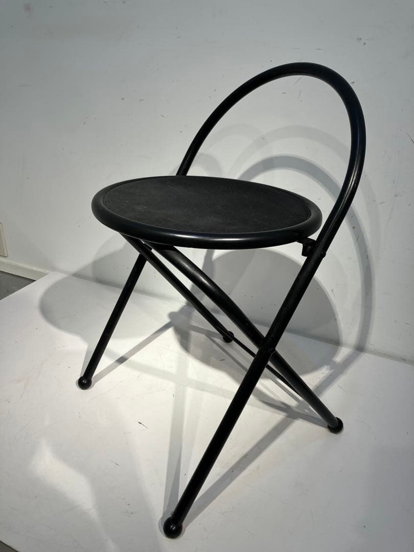 ヴィンテージ　フォールディングチェア、レトロ、インダストリアル、フレンチ、モダン