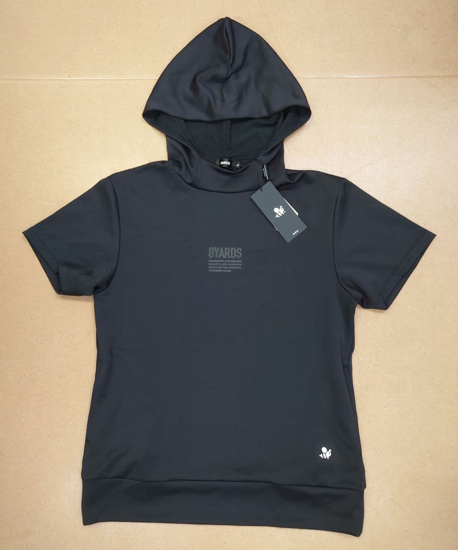 ハチヤーズ 8YARDS ゴルフ プルオーバー ブラック Ｌ