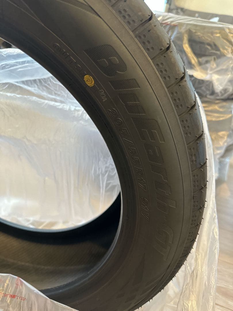 【新車外し】BluEarth-GT 205/55R17 91V 4本セット
