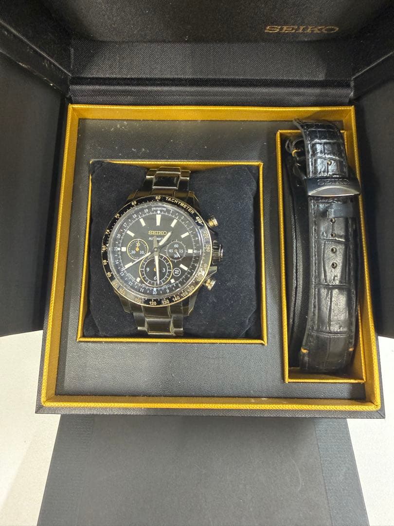 つ*ん様 セイコー ブライツ 8R28-00J0限定267/500 自動巻き 稼