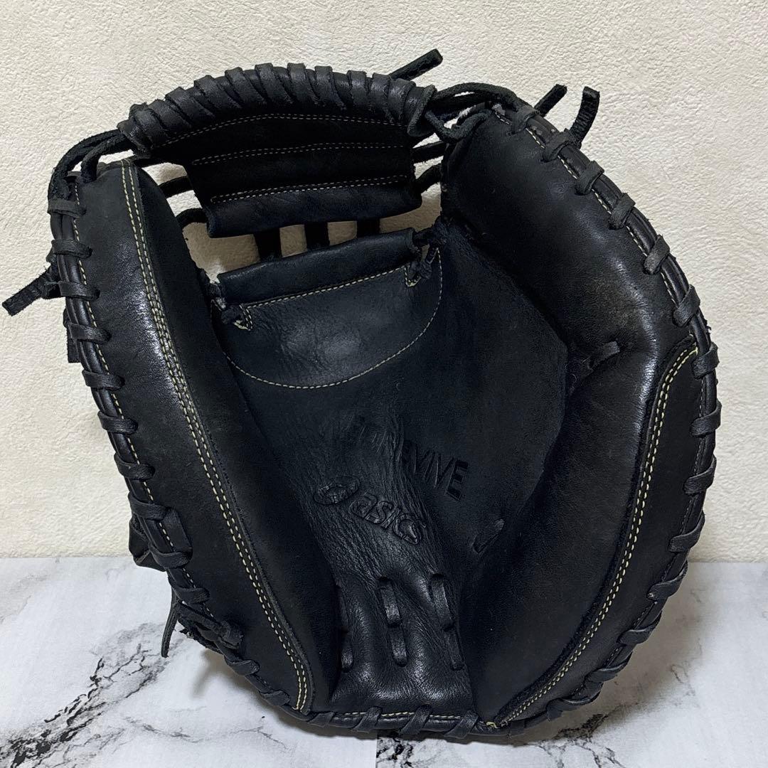 アシックス　軟式用　グローブ　キャッチャーミット