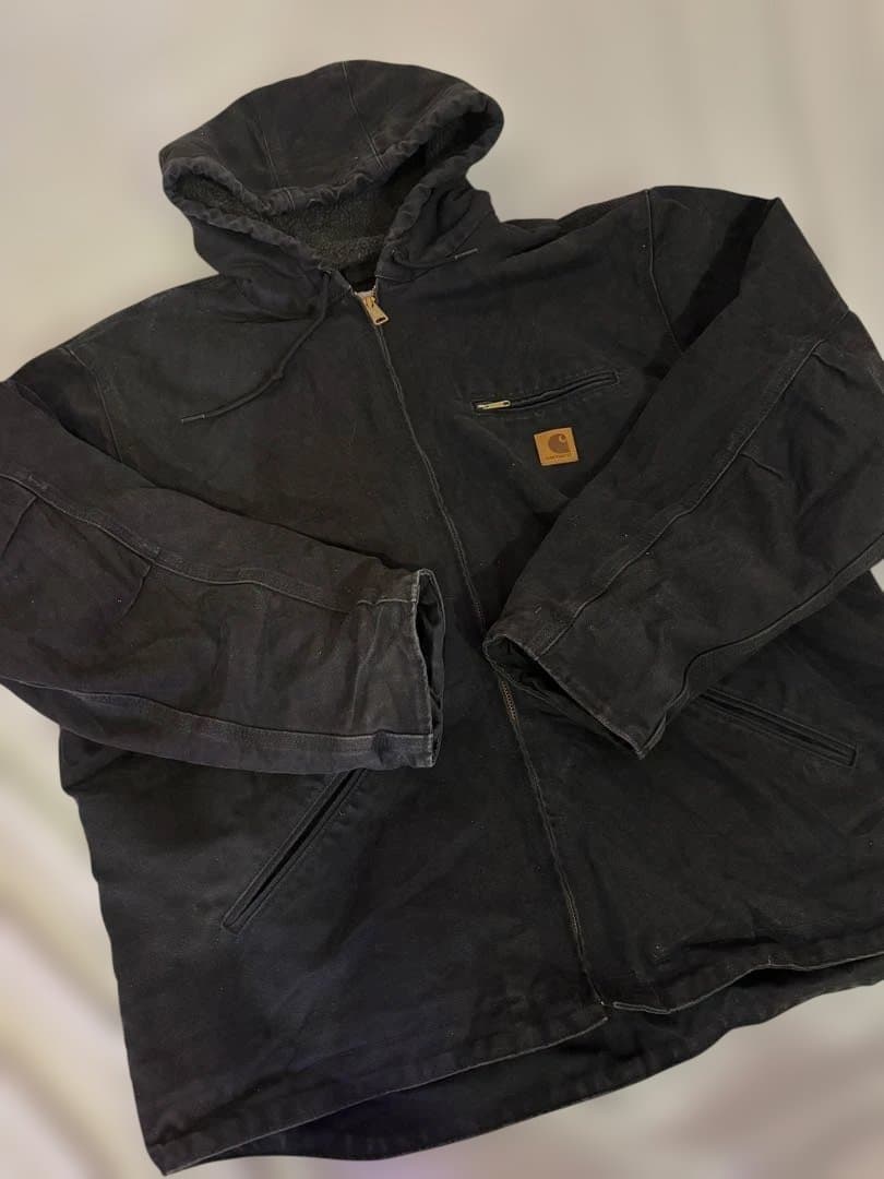 Carhartt アクティブジャケット J141 ブラック XL メキシコ製