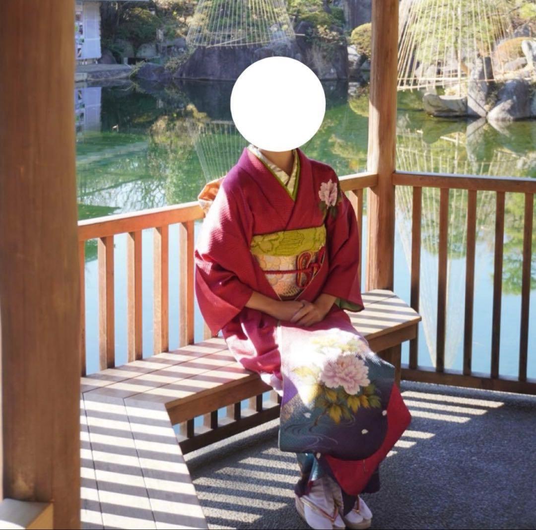 ★Yuki★ 【正絹】京都きもの友禅 振袖フルセット