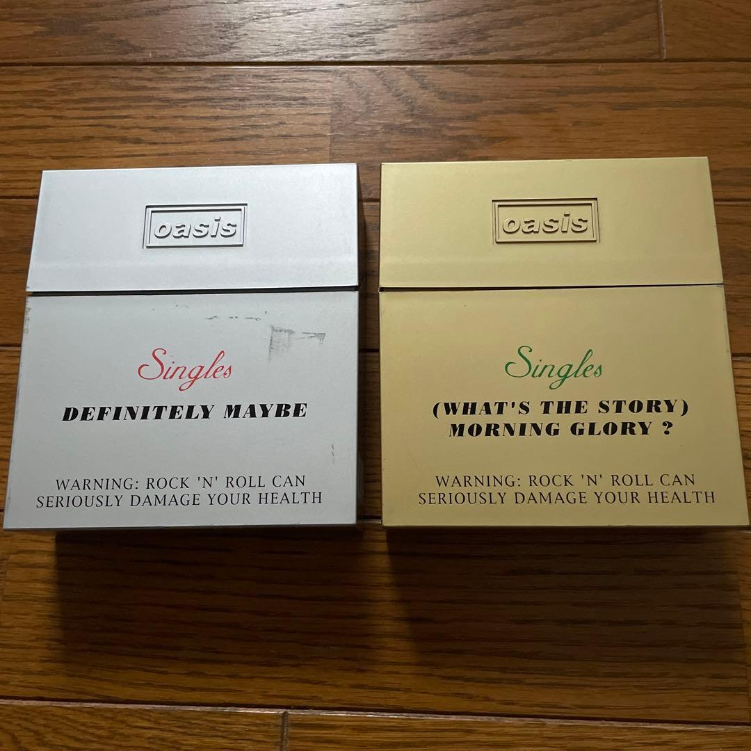 オアシス/CDボックス　ゴールド・シルバーセット