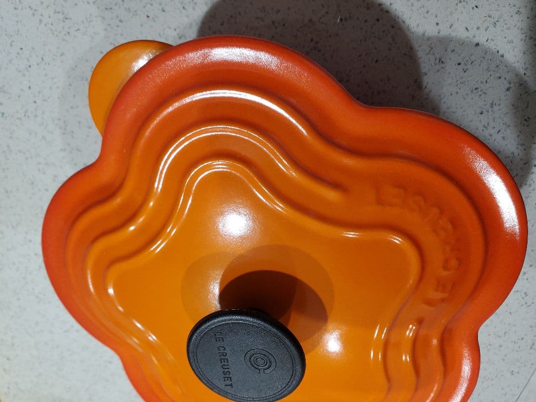 ル・クルーゼ　ココットロンド　フルール　ラムカンダムール　セット