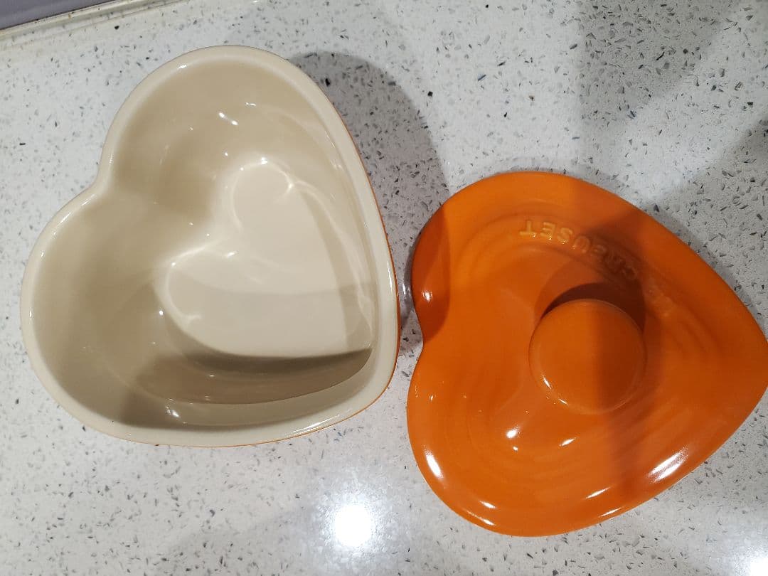 ル・クルーゼ　ココットロンド　フルール　ラムカンダムール　セット