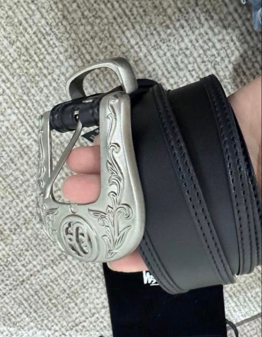 ケンタウロス健太着用stussySS-LINK COWBOY BELT L/XL