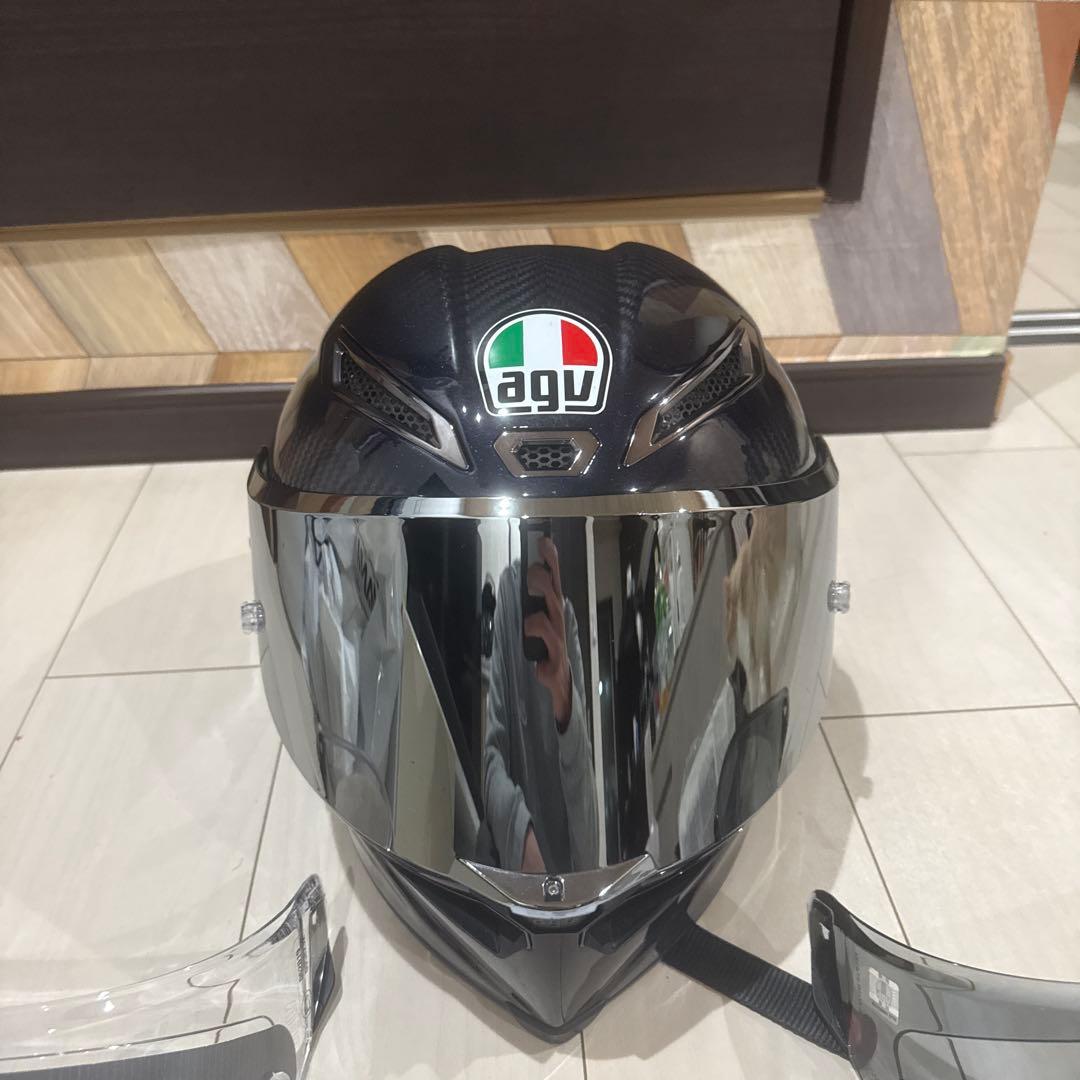 セキュリティ・セーフティ AGV PISTA GP RR Asian Fit IRIDIUM CARBON