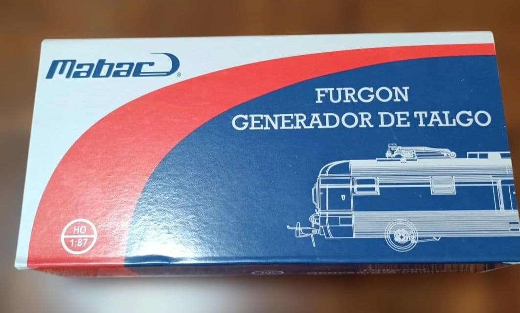 Mabar スペイン国鉄 タルゴ電源車