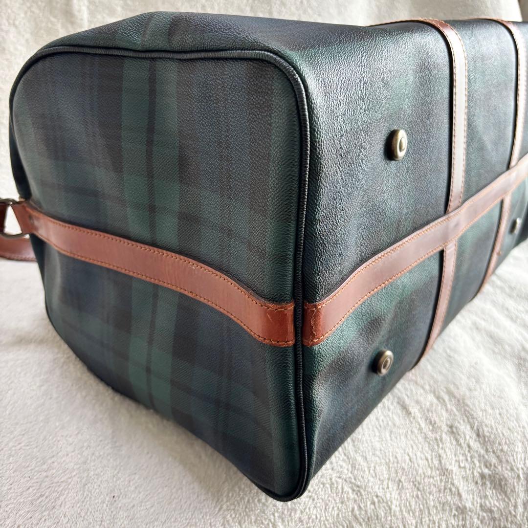 ✨️美品 ポロラルフローレン ボストンバッグ ２WAY グリーン PVCレザー