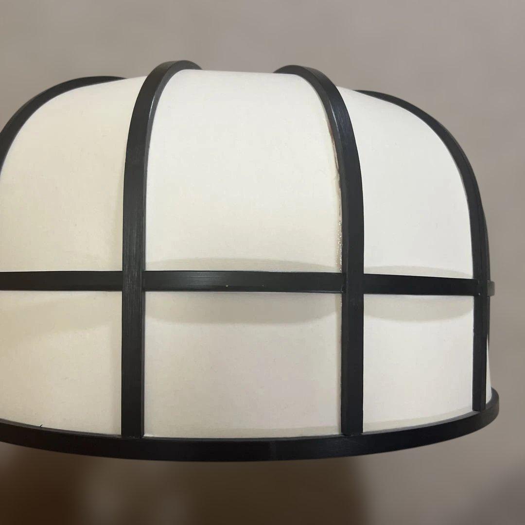 和風円形シーリングライト ホワイト・ブラック