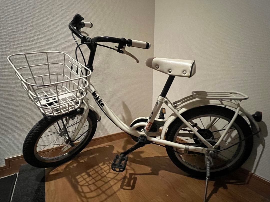 ブリヂストン bikke 幼児用自転車 ホワイト