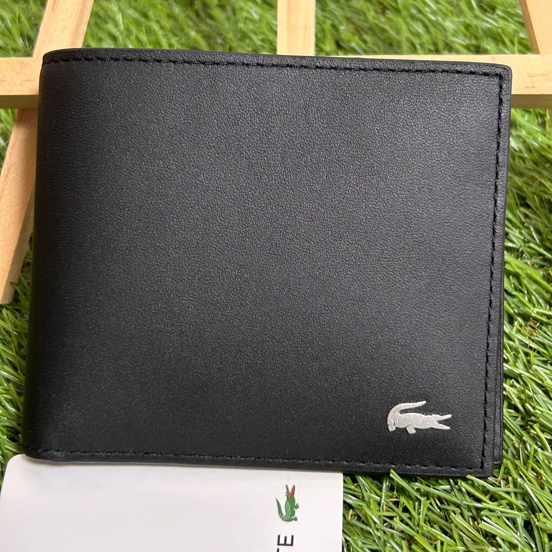 未使用品 LACOSTE ラコステ 財布 折り財布 二つ折り財布 2つ折り財布
