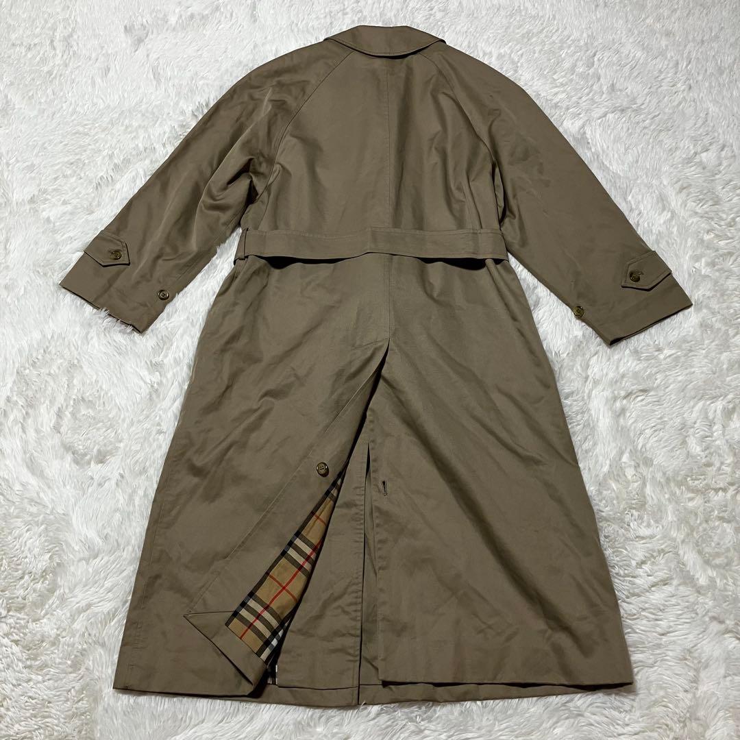 美品✨Burberrys 英国製 ステンカラーコート ノバチェック ライナー付