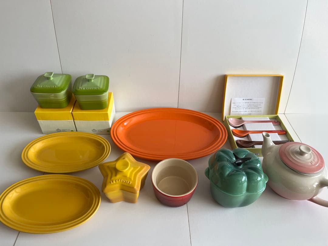 ルクルーゼ　ディッシュプレート　スプーンなど　おまとめ10点