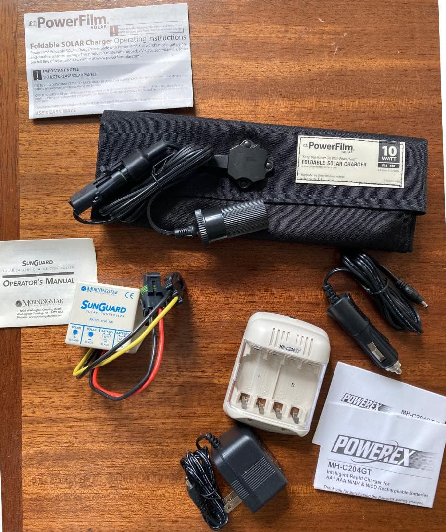 PowerFilm パワーフィルム F15-600 10W ソーラー充電器 防災