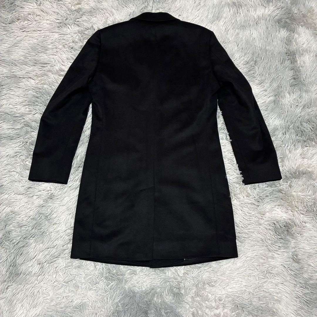 【未使用に近い】HUGO BOSS カシミヤ ウール チェスターコート 44